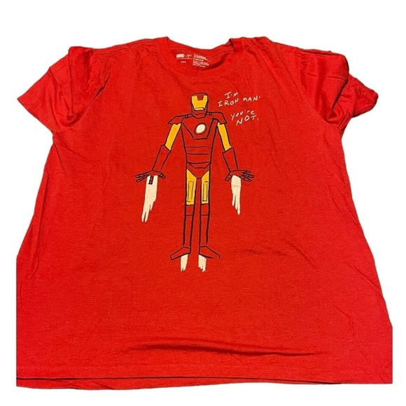 Marvel Other - Marvel “I’m Iron man, You’re not” mens short sleeve t-shirt size xl